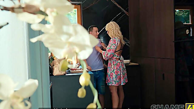 SHAME4K. Tiffany Rousso rides and dominates... But quietly