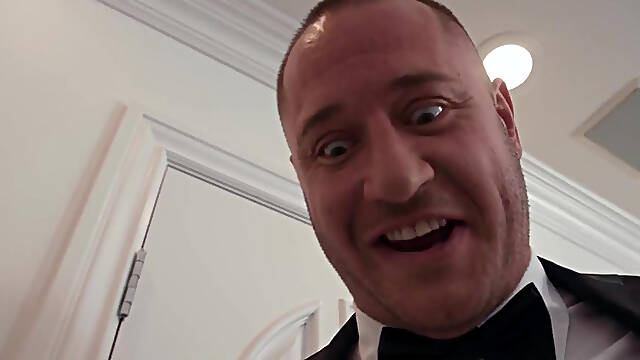 Bride GANGBANGED by her husbands best man and groomsmen on her wedding day