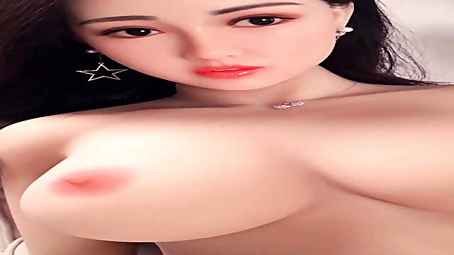 Watch free Real Doll Silicone Head TPE body Kanadoll