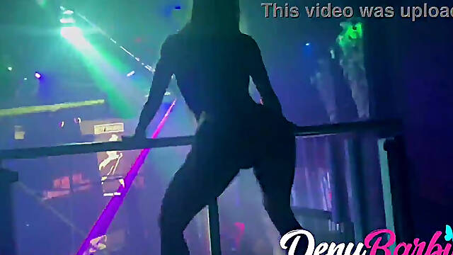 The Blonde Milf Danced Naked in the Club and Nobody Noticed! and There W...