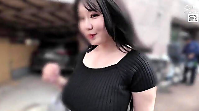 Picking Up A Japanese Bbw With Monster Boobs (Sub English)