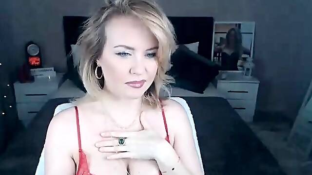 Pulled amateur babe shows her big boobs