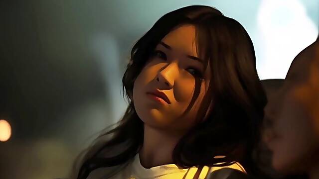 AI HENTAI - Asian Teens Get Possessed By Alien Creature