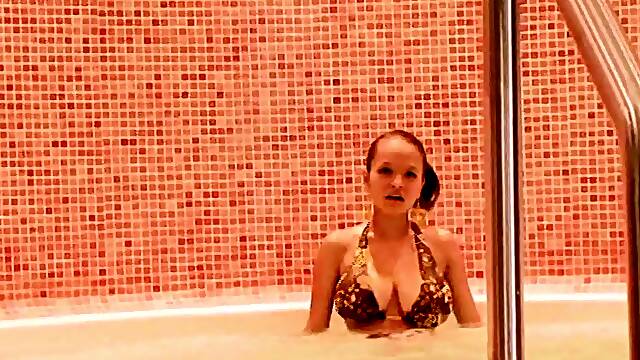Teen Paris Milan Teasing in the Bath