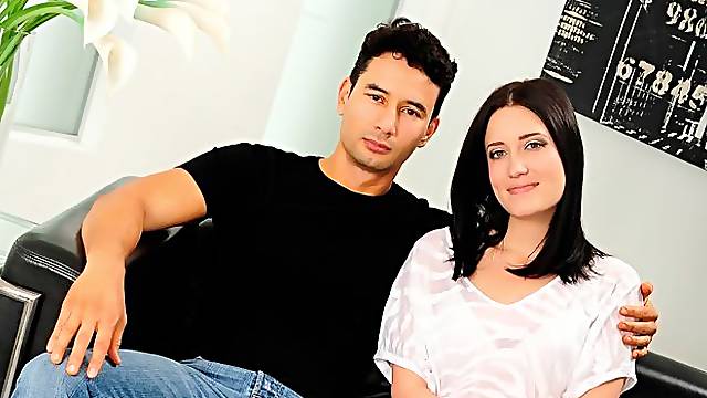 Gorgeous chick Kimberly Kane fucks her lovers ass in the bed