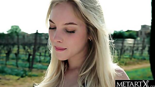 Lustful Bella Spark - red dress scene - MetArt X