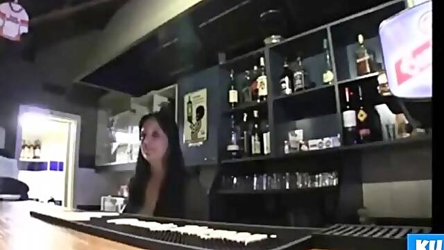 Barmaid Blows and Bangs for Cash