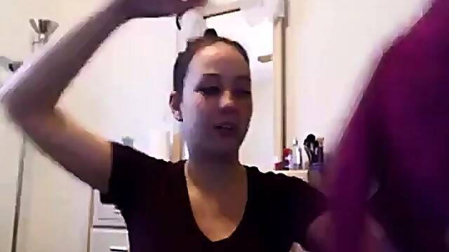 Amateur Striptease with a Funny Twist