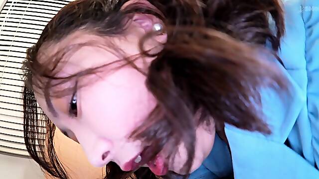 Extreme close up of Japanese teen masturbating Uncensored