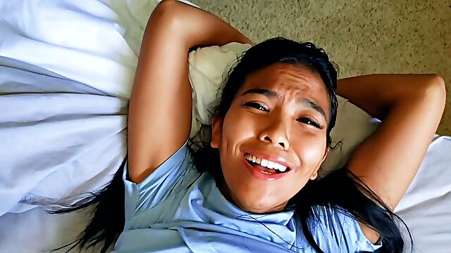 Late For Church Quickie With Innocent Stepsister