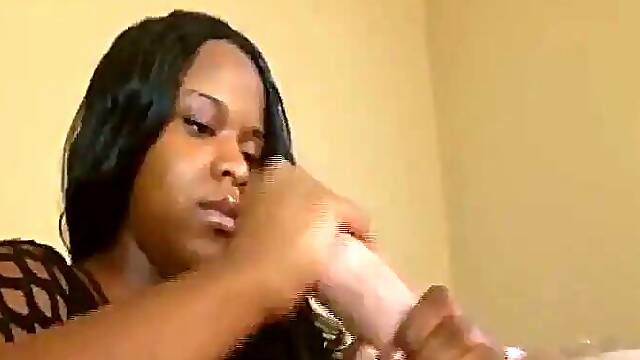 Jerking off His Big White Dick