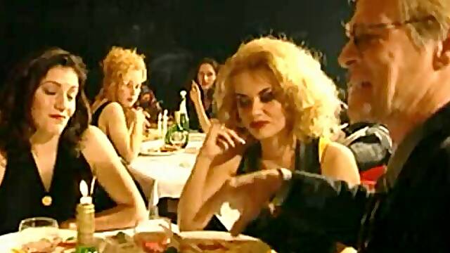 Orgy at the restaurant