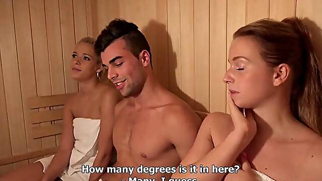Sauna pov: Blowjob, Doggy Cowgirl Porn