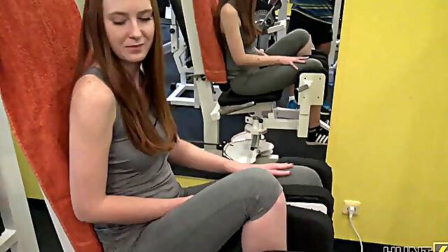 Gym Stranger Pounds Linda Sweet for Cash in Public