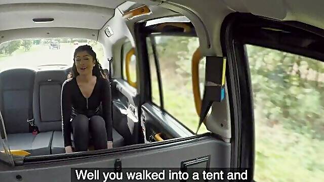 Fake Taxi Indian Marina Maya big booty bounces on Johns huge cock