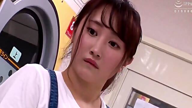 Stacked Asian Teen 18+ Gets Her Juicy Peach Fingered In Public