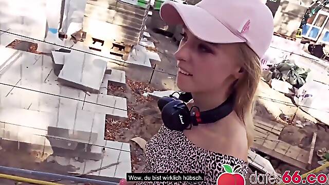 Risky Public Sex: Hot Teen 18+ Students 18+