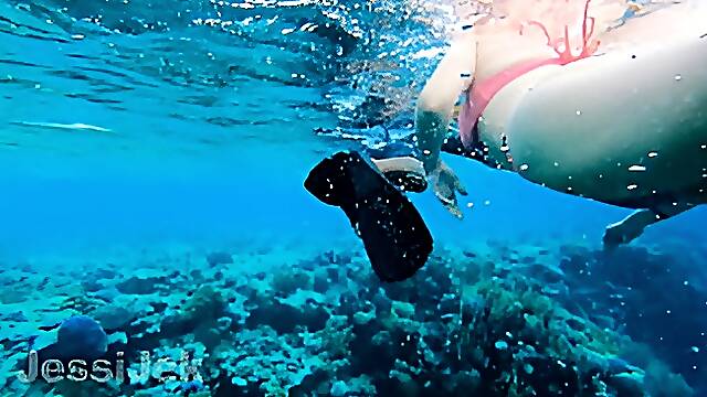 Meet Nudist tourist Chick on Beach and Hard Fuck her BUTT and Pussy JessiJek