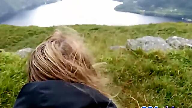 Utendørs POV i Norge med eksen min