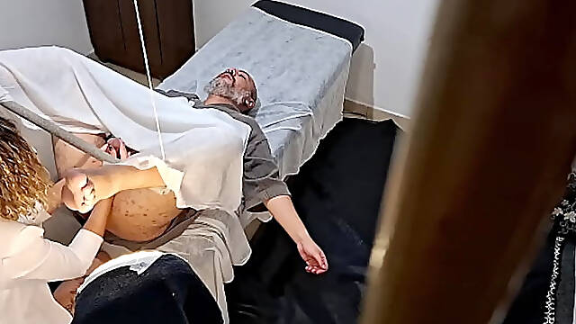 He went to the doctor to have his prostate examined, but the doctor stuck the strapon in his ass.