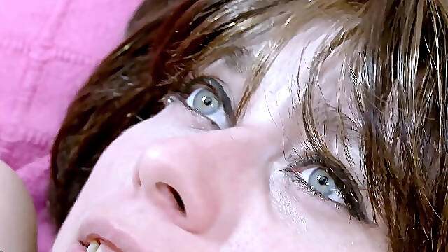 Cute brunette Mandy Layne takes deep anal pounding
