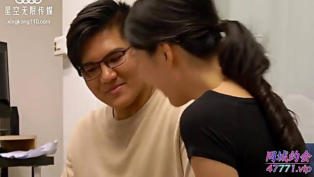 Best Friends Mom Quietly Riding My Cock After Dinner