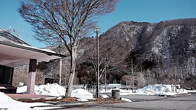 Hot japonese mom and stepson of travel T ***