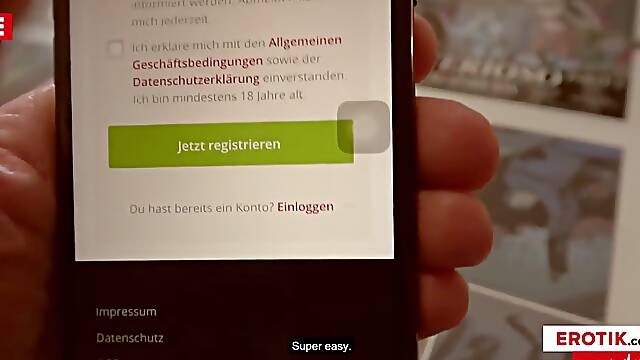 Mexican Cutie Frida Sante Craves German Dick! (german)