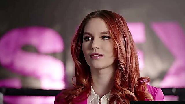 ROCCO SIFFREDI - Redheaded Babe Leya Desantis Buttfucked by Massive Cock
