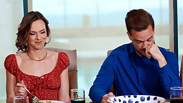 Brazzers: Clandestine Cum in the Kitchen