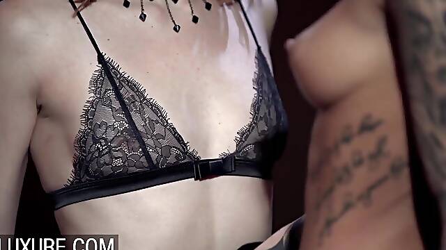 Amoral bimbos BDSM smutty porn scene