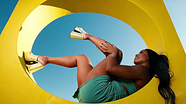 August Skye Sizzles in Scorching Summer Heat