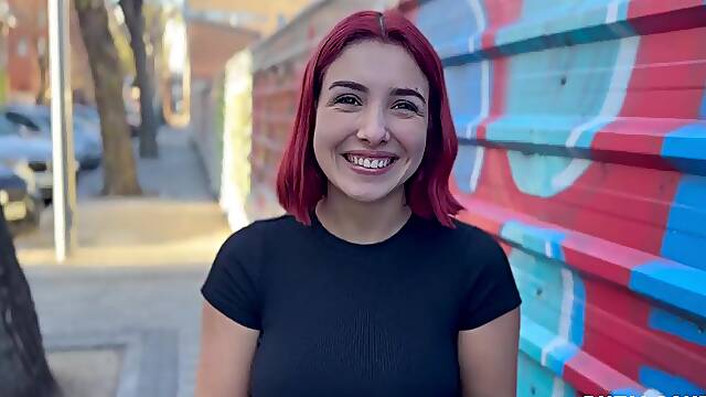 PutaLocura - Torbe convinces breasty redhead model Judiyu in Caught