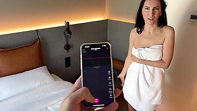 Sharing a Hotel Couch with My Sexy Stepmom