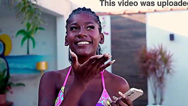 Jenny Pretinha - 5on1 double penetration DPP Destruction: Black Angel Double Vaginal Double Penetration Urinate Fountains Mouth Five Monster Weenies AT035