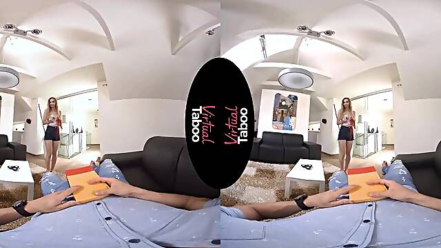 VIRTUAL TABOO - Mini Bikini For Slutty Step Dad