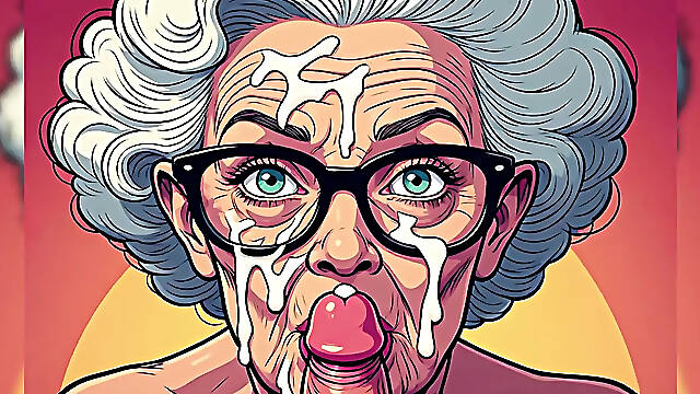 Vintage Toon Style Facials