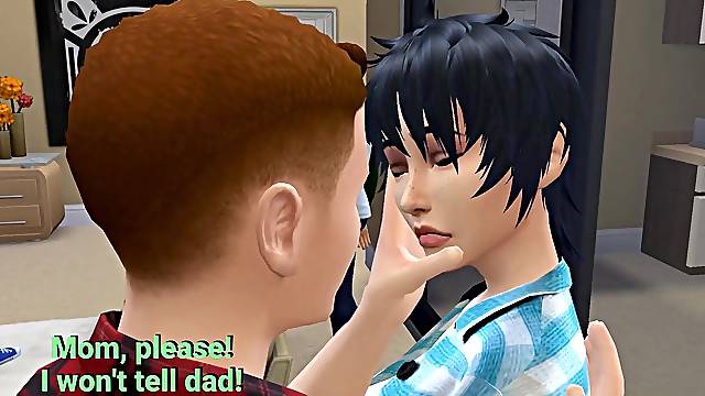 DDSims - mother Id like to fuck has Sex with Stepson and his Allies - Sims 4