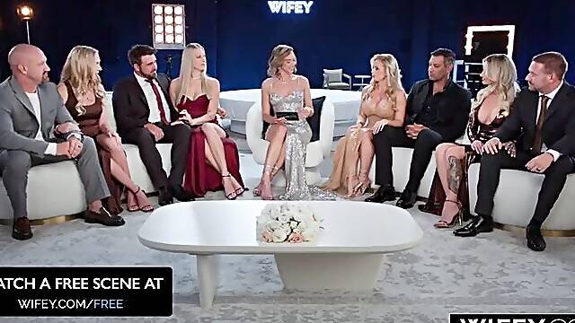 WIFEY Serenity Cox, Danielle Renae, Sierra Spunk, Anastasia Shades And Country Hotwife Star In The Ultimate Fuckfest