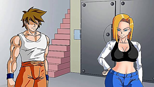 Dragon dame X (Shutulu) - Dragon Ball Part two - Android 18 And RanFan By LoveSkySan69
