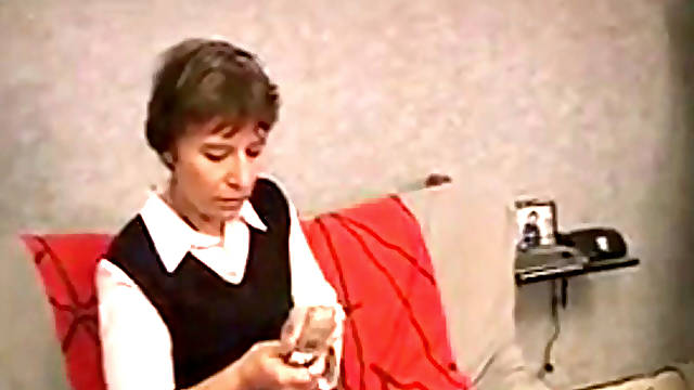 French grandma Seduced A Television master