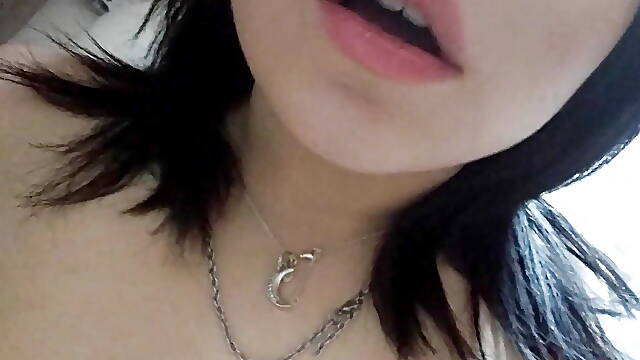 Daily homemade striptease with masturbation close up. Part 2