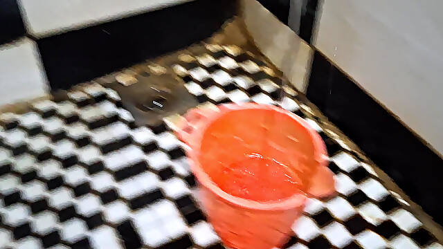 I Fucked the Old Woman, Took a Bath and She Was so Happy From so Much Delicious Fucking, She Loves It