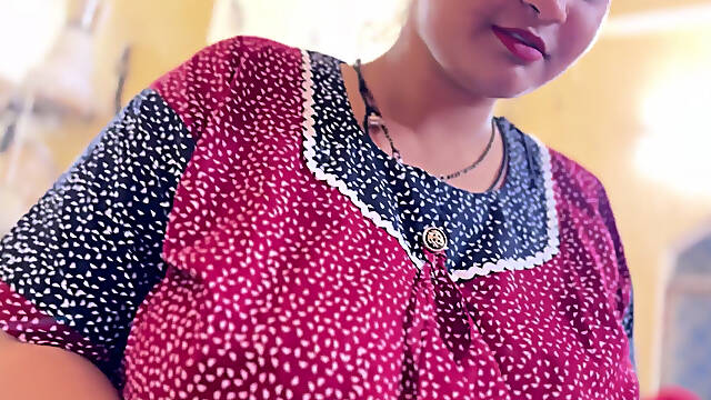 Beautiful Indian Wife Gave Me Full Day Birthday Surprise