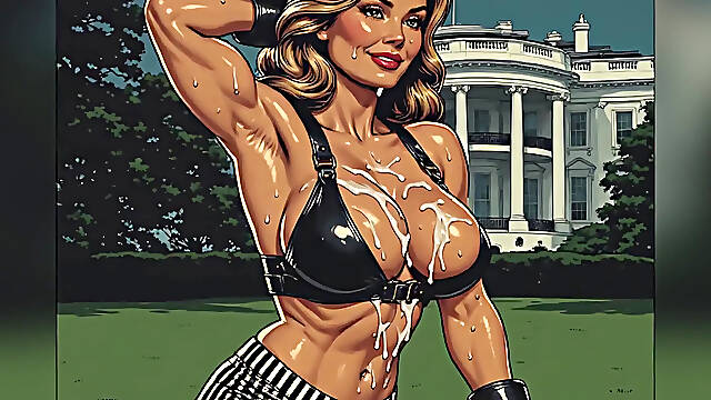 Incredibly Fit Boxing Babes Art