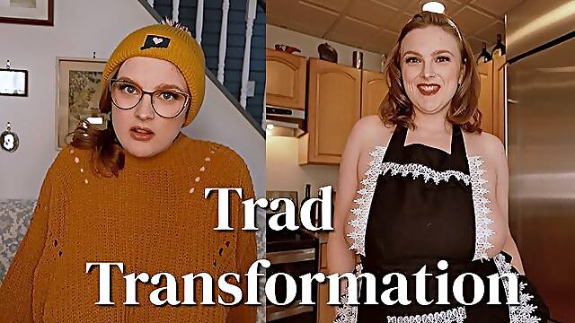 Feminist to Tradwife Transformation - Misogyny Kink