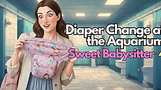 Diaper Change at the Aquarium