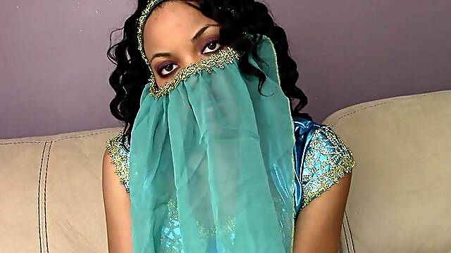 Ebony Princess Jasmine Mind Fucks You into CEI Slave Obedience | Femdom Cosplay JOI Edging Cum Countdown
