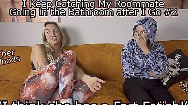I Discovered my Roommates Hidden Fart Fetish! - Cher Woods