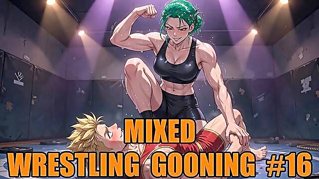 Mixed Wrestling Gooning #16: Thighs of Conquest